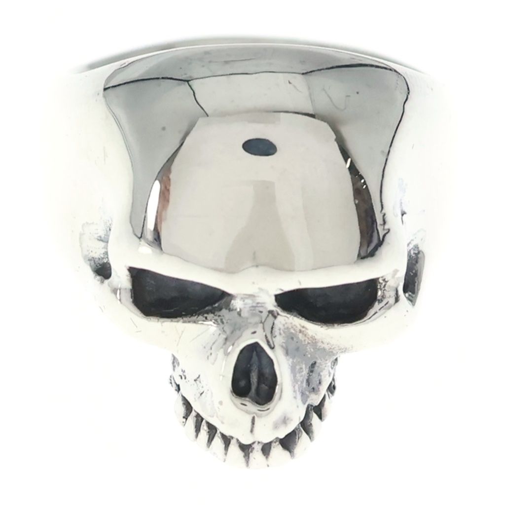 CRAZY PIG (クレイジーピッグ) EVIL SKULL RING MINI エビル スカル