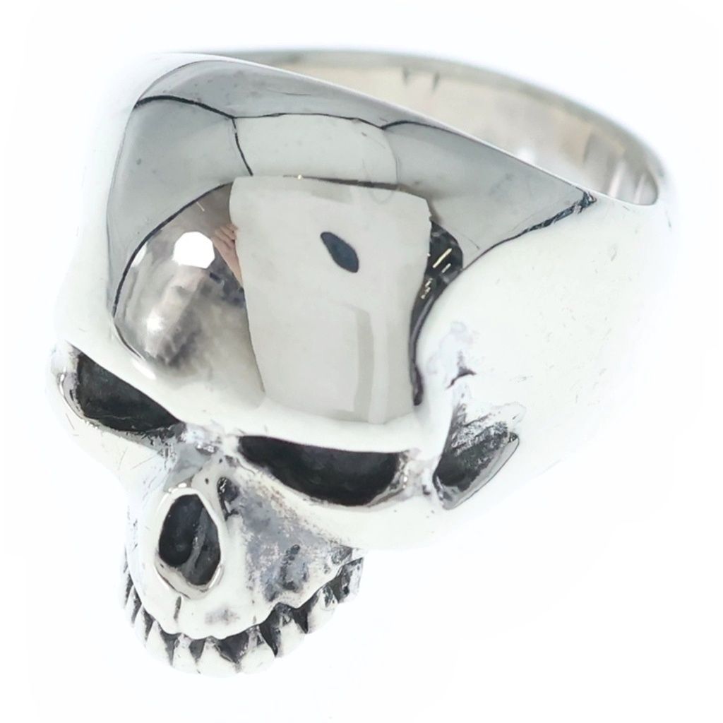 CRAZY PIG (クレイジーピッグ) EVIL SKULL RING MINI エビル スカル