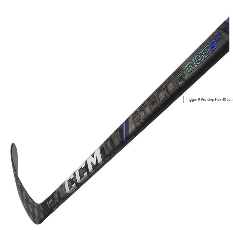 【新品】CCM RIBCOR TRIGGER 9 PRO アイスホッケースティック プログリップ フレックス 40 ジュニアホッケースティック