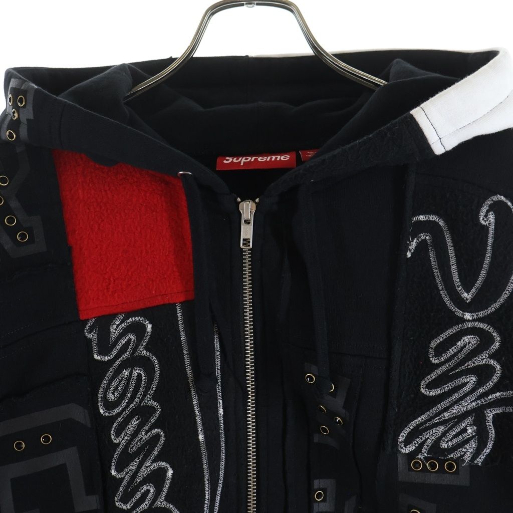 SUPREME (シュプリーム) 25AW ×Number (N)ine Patchwork Zip Up Hooded SUPREME (シュプリーム) 25AW ×Number (N)ine Patchwork Zip Up Hooded