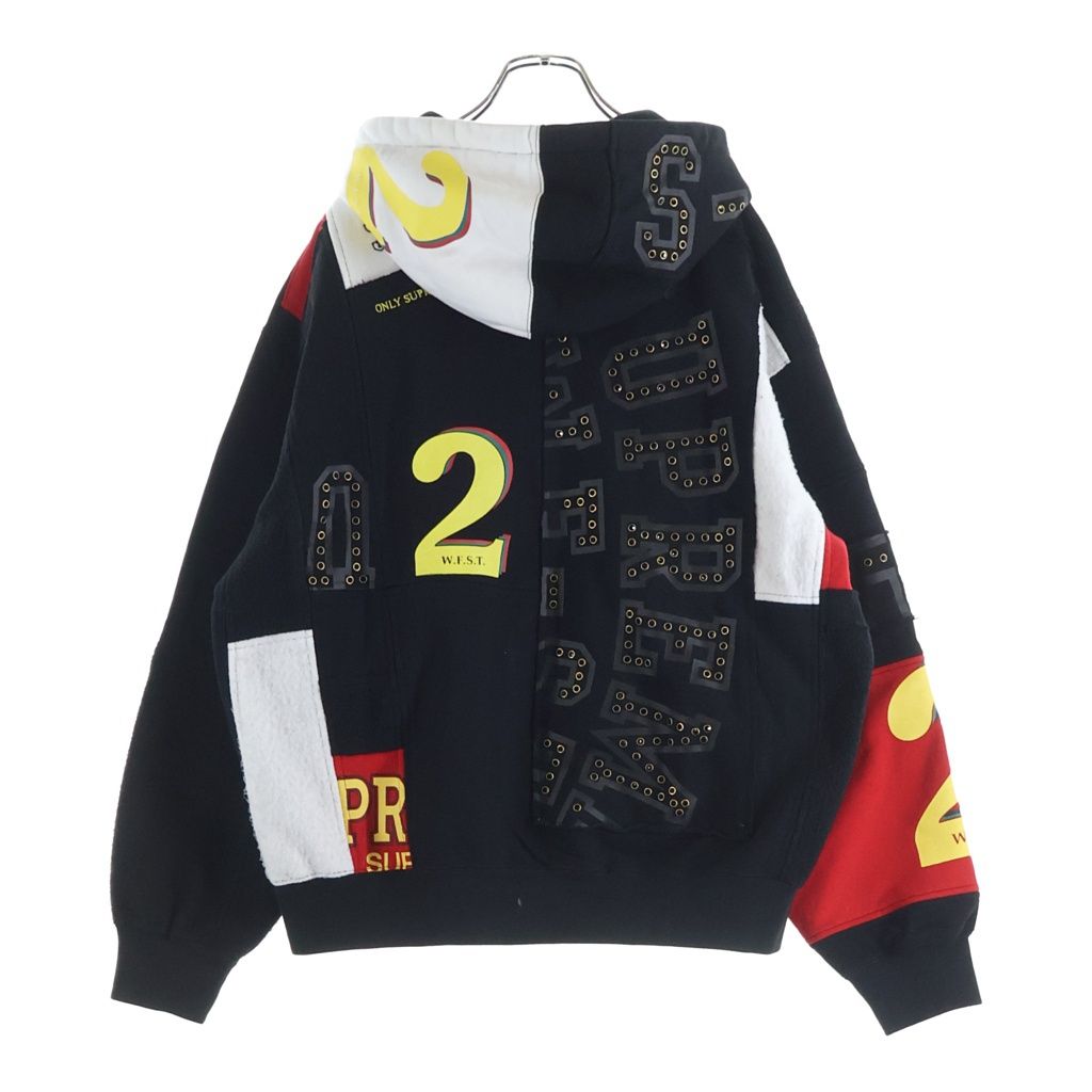 SUPREME (シュプリーム) 25AW ×Number (N)ine Patchwork Zip Up Hooded