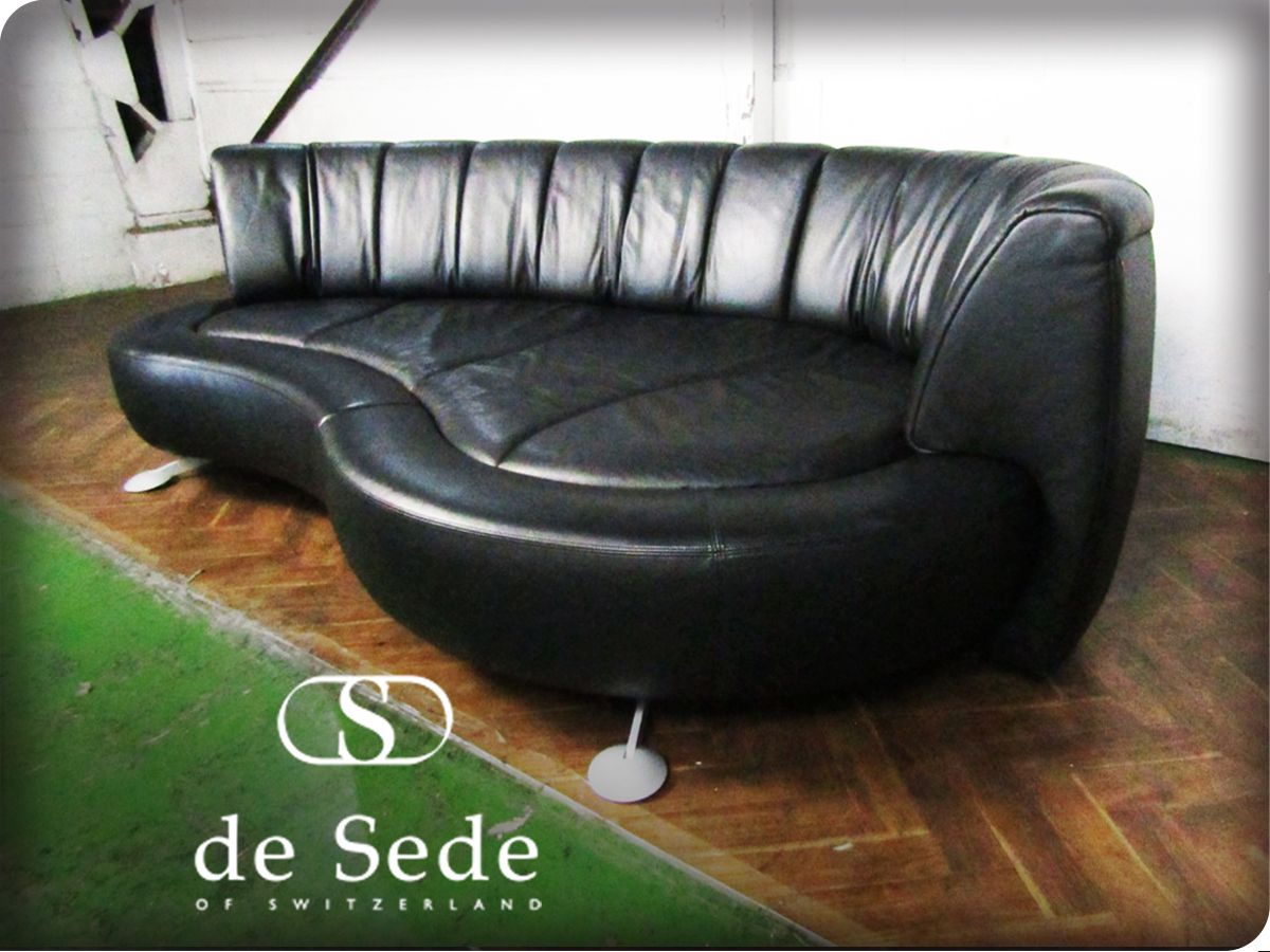 ■美品■de Sede/デセデ■スイス最高級■DS-164■フーゴ・デ・ロイター■総革■背もたれ可動式■カウチソファ■387万■eee6399m
