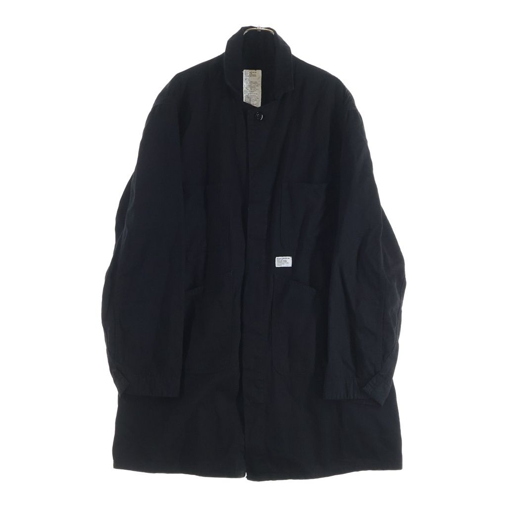 WTAPS (ダブルタップス) 06SS DOCTOR COAT 初期 ドクター ロングコートジャケット ブラック SPDT-JK-M03