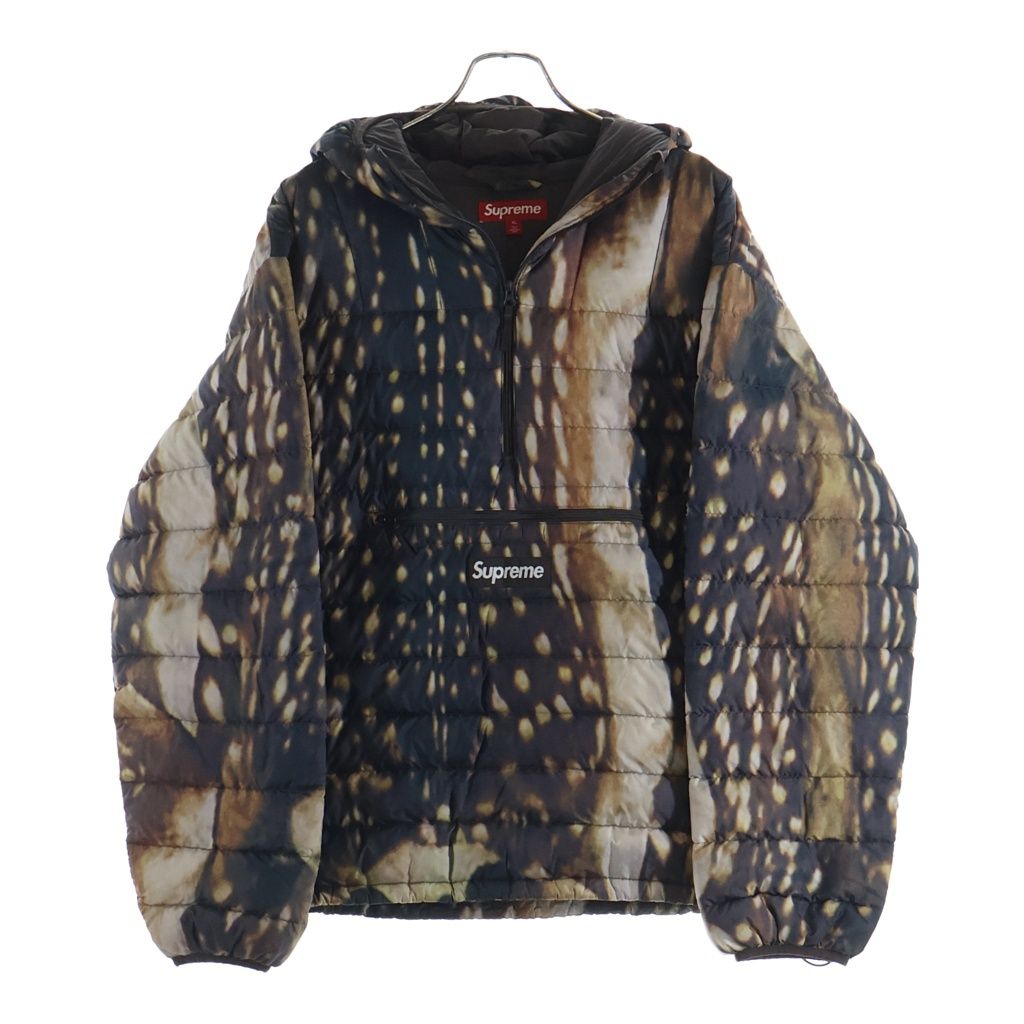 SUPREME (シュプリーム) 23AW Micro Down Half Zip Hooded Pullover