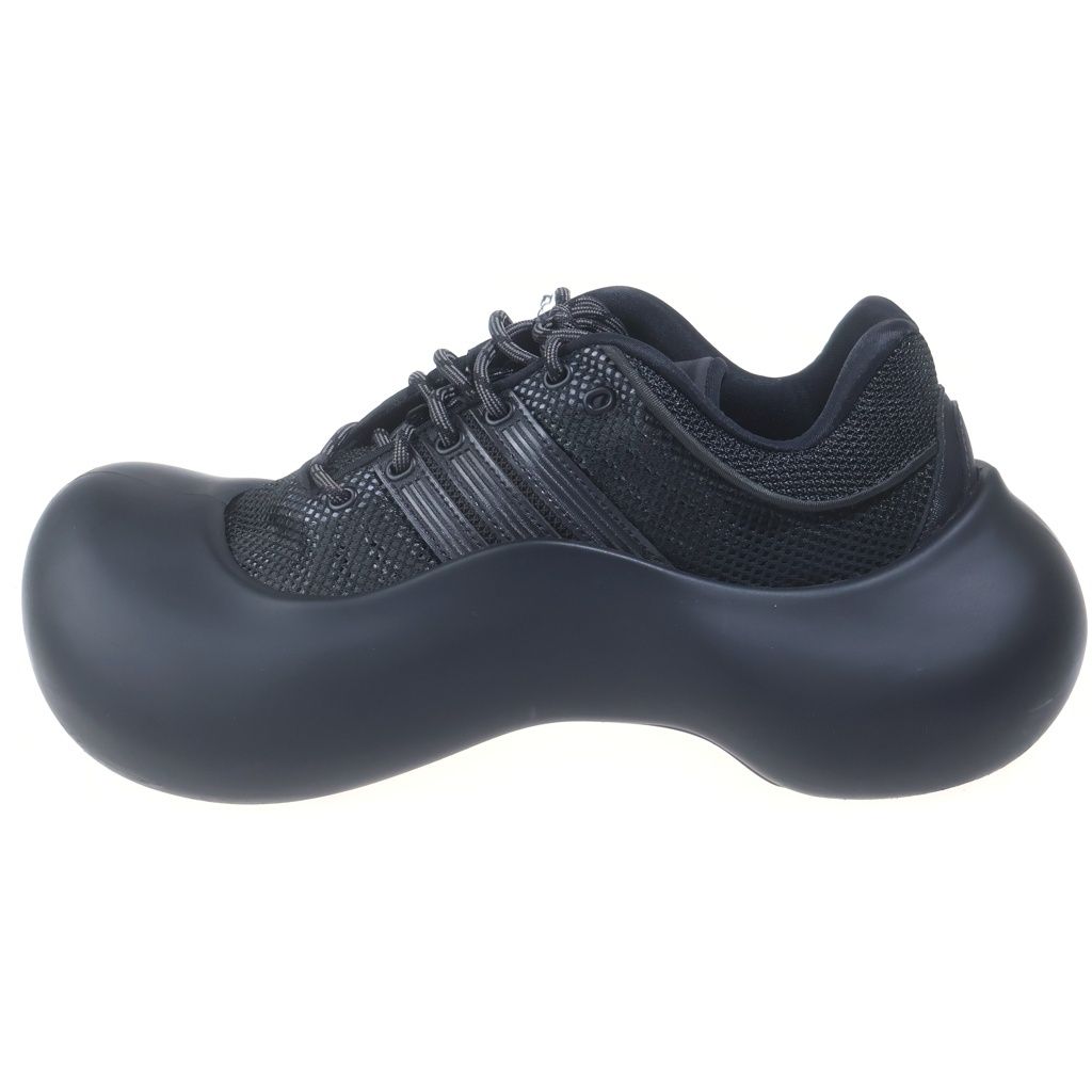 adidas (アディダス) ×AVAVAV BUBBLE GB ×アヴァヴァブ バブル GB ムーンラバーソールレースアップスニーカー US10/27cm JR4371 ブラック