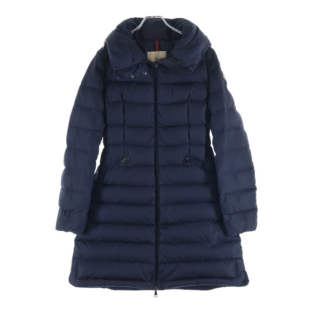 モンクレール FLAMMETTE フラメッテ ネイビー 1 紙タグ付き MONCLER (モンクレール) FLAMMETTE フラメッテ ダウンコート ナイロン