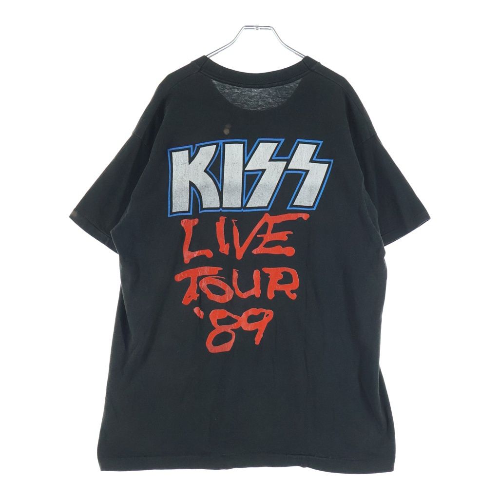 古着 80s KISS NO MAKE Tシャツ バンT t004vt010 VINTAGE (ヴィンテージ) 80S KISS NO MAKE TEE キス ノーメイク 半袖
