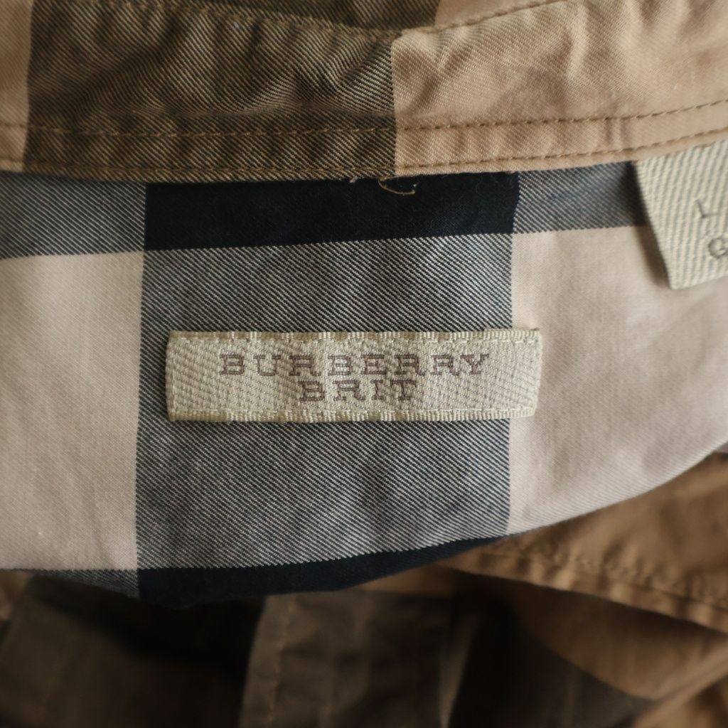 BURBERRY (バーバリー) BRIT バーバリーチェック メガチェック 3887721