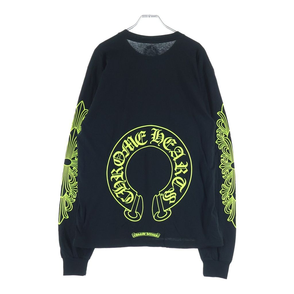 CHROME HEARTS (クロムハーツ) Floral Cross Horseshoe Long Sleeve