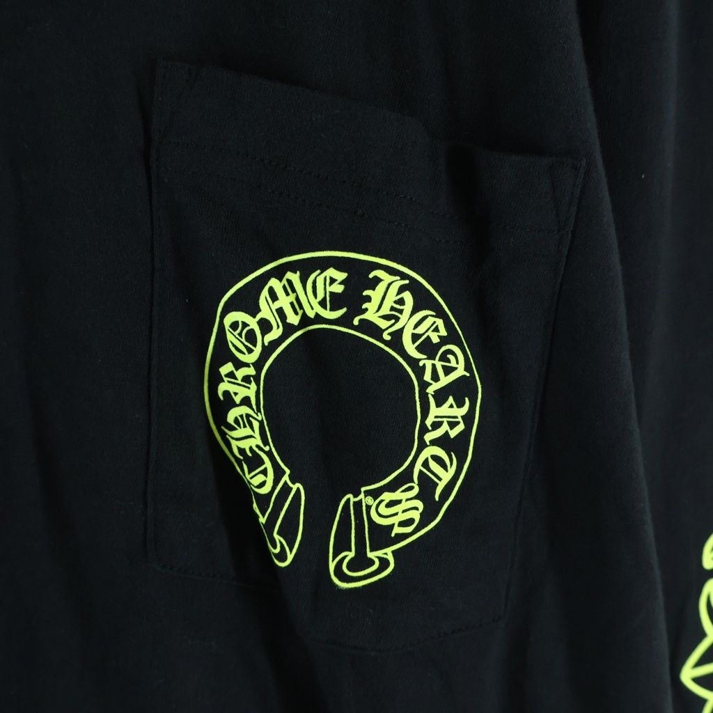 CHROME HEARTS (クロムハーツ) Floral Cross Horseshoe Long Sleeve
