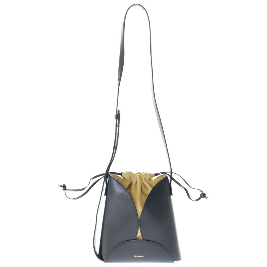 JIL SANDER (ジルサンダー) 巾着バッグ ショルダーバッグ ブラック