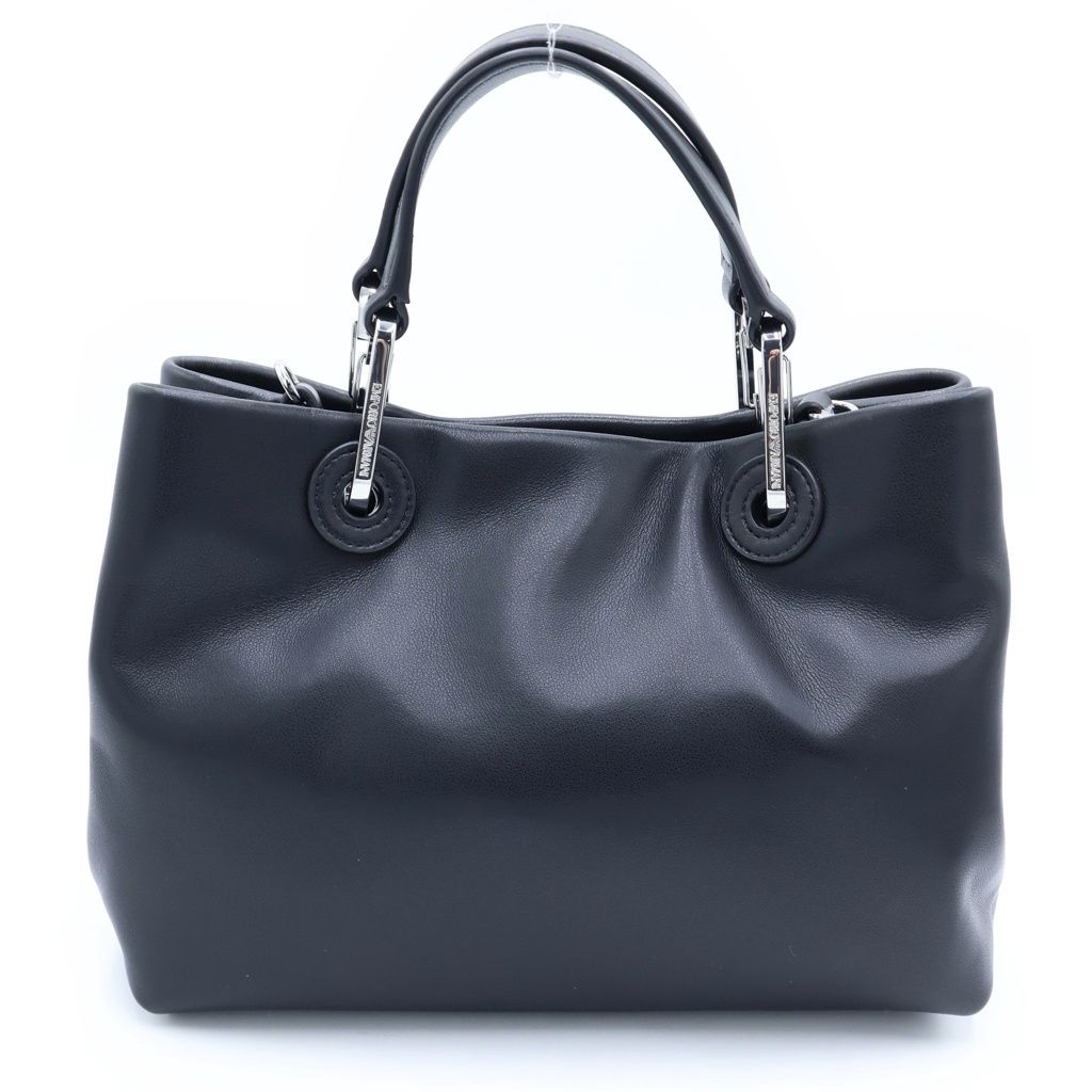 EMPORIO ARMANI (エンポリオアルマーニ) MyEA Nappa-leather shopper