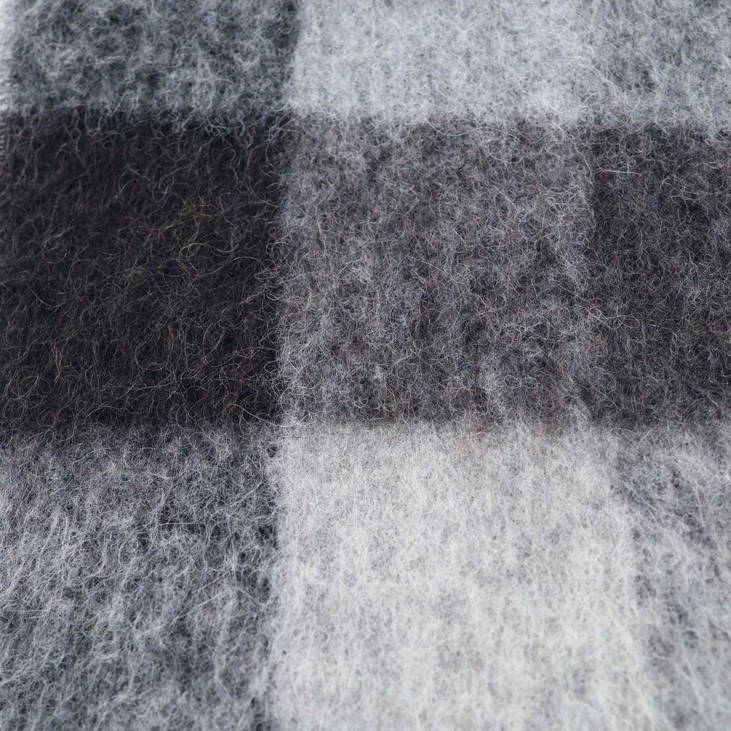 Acne Studios (アクネ ストゥディオズ) モヘア フリンジチェック