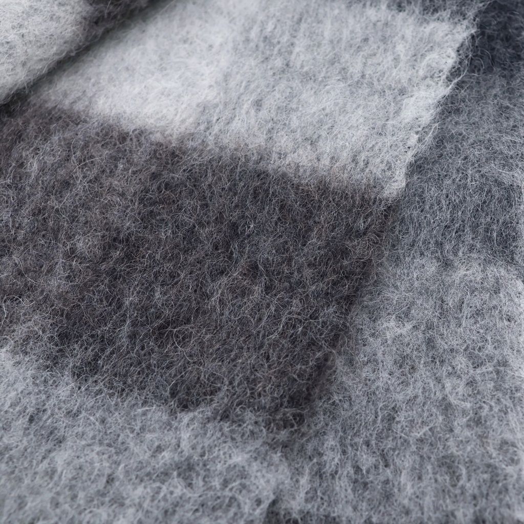 Acne Studios (アクネ ストゥディオズ) モヘア フリンジチェック
