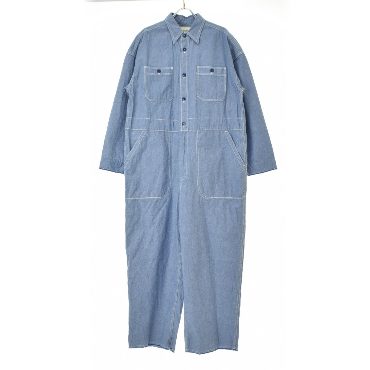 BEAMSBOY】25SS シャンブレー ステンシルオールインワン - メルカリ
