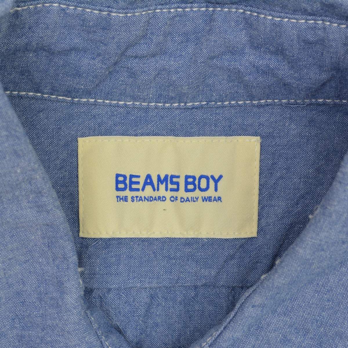 BEAMSBOY】25SS シャンブレー ステンシルオールインワン - メルカリ