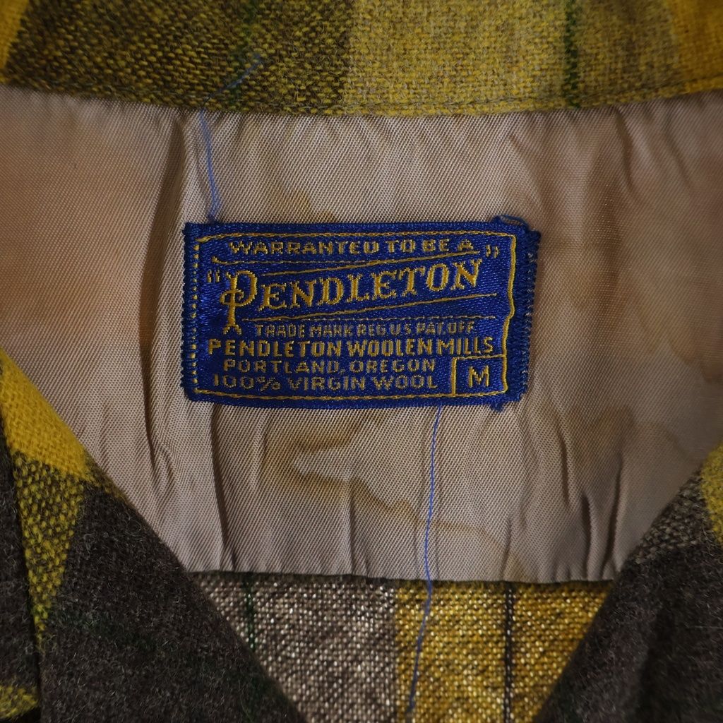 PENDLETON (ペンドルトン) 50S VINTAGE ヴィンテージ USA製 チェック