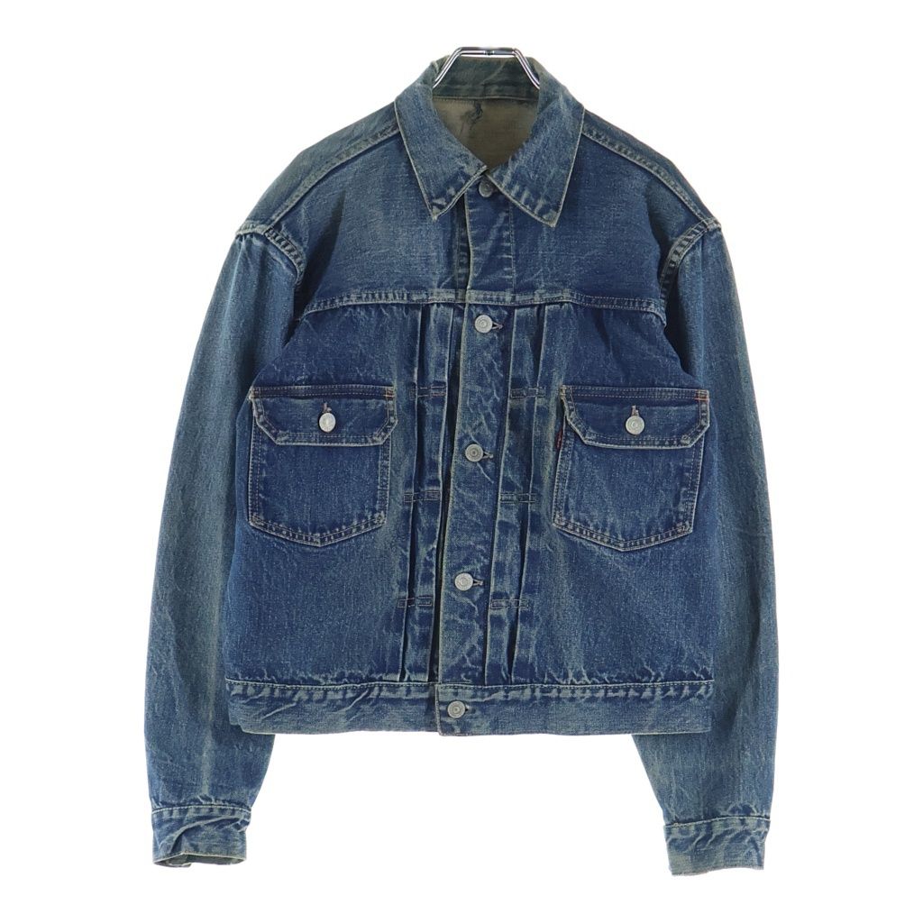 Levi's 507xx 2nd 日本製 ビックE Levi's (リーバイス) 50S VINTAGE 507XX 2nd BIG E 両面タブ ボタン裏