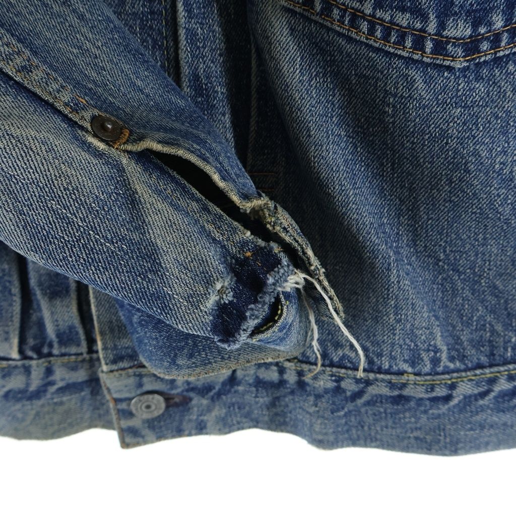 Levi's (リーバイス) 50S 507XX 2nd BIG E 紙パッチ ボタン裏無刻印