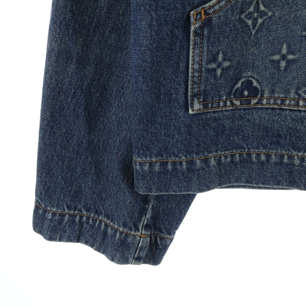 LOUIS VUITTON (ルイヴィトン) 23AW MONOGRAM DENIM WORKWEAR ZIPUP
