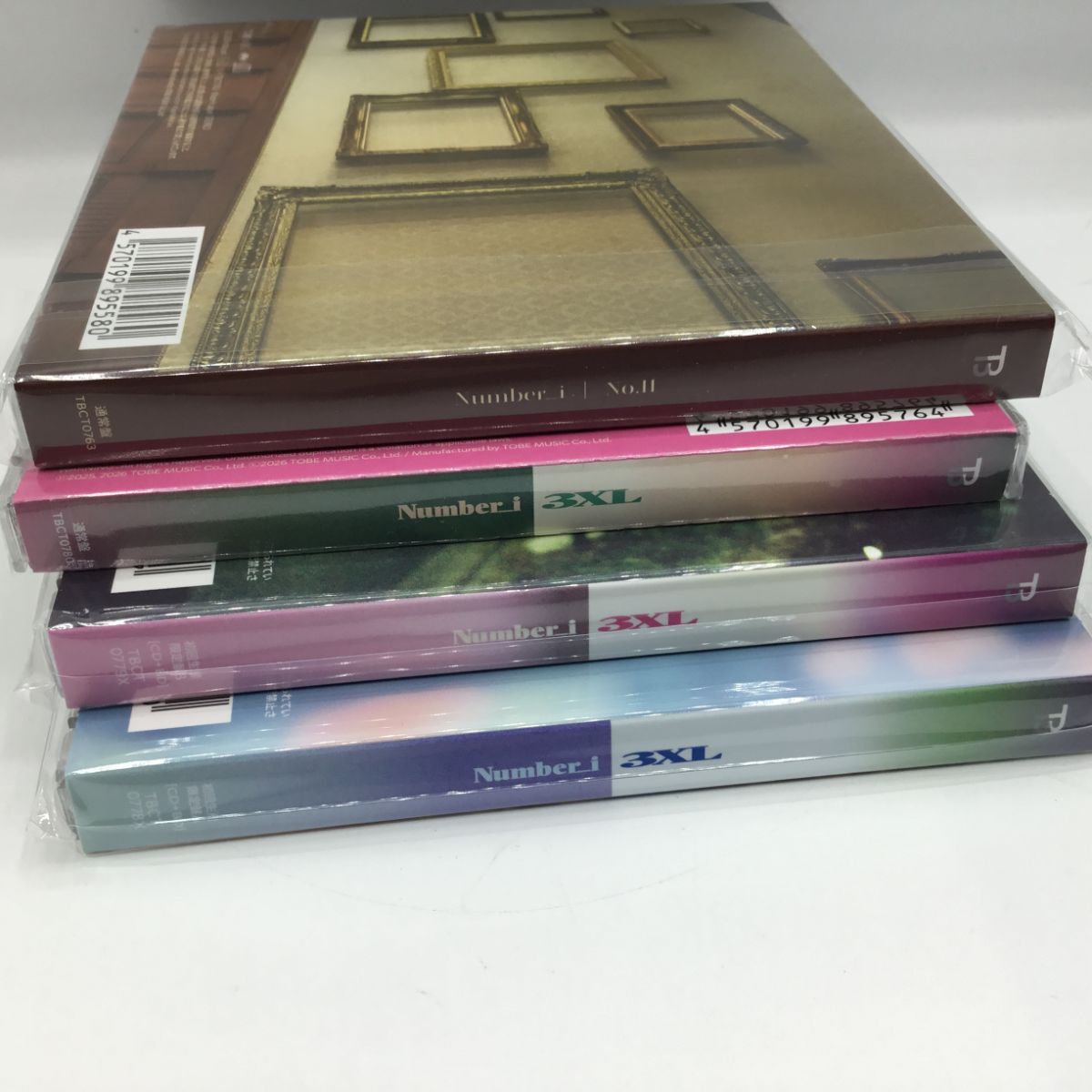 ☆ Number_i / No.I / 3XL 初回生産限定盤A,B,通常盤 / 4点セット