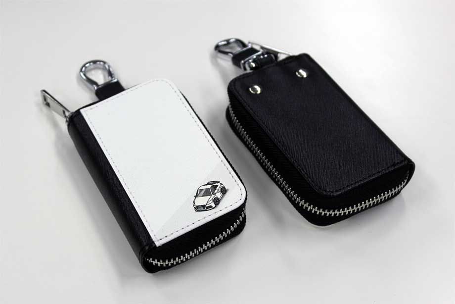 トヨタ ソアラ JZZ30】車 スマートキーケース PUレザー 6連キーフック