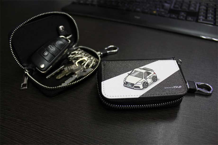 トヨタ ソアラ JZZ30】車 スマートキーケース PUレザー 6連キーフック