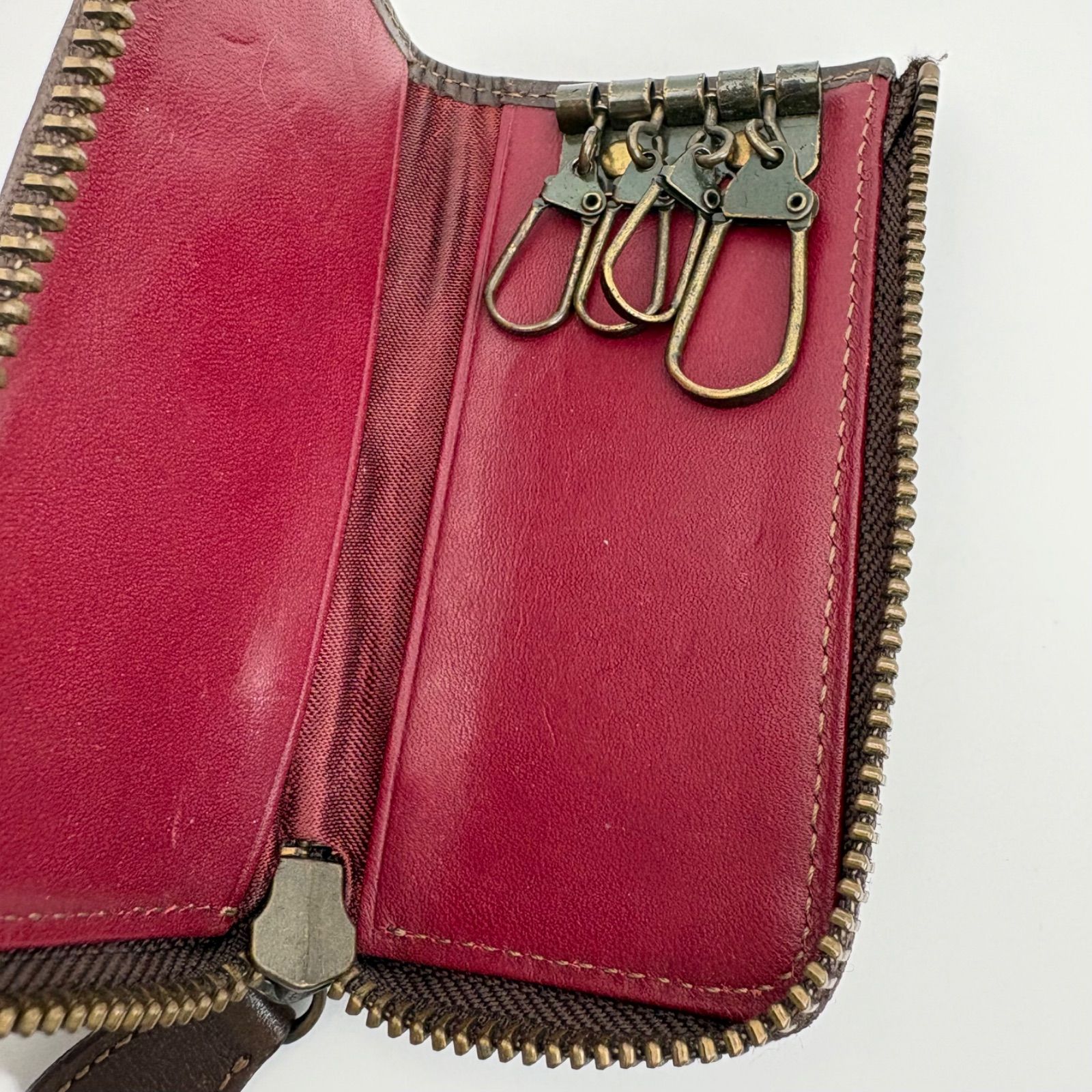 BURBERRY BLUE LABEL バーバリーブルーレーベル 4連キーケース