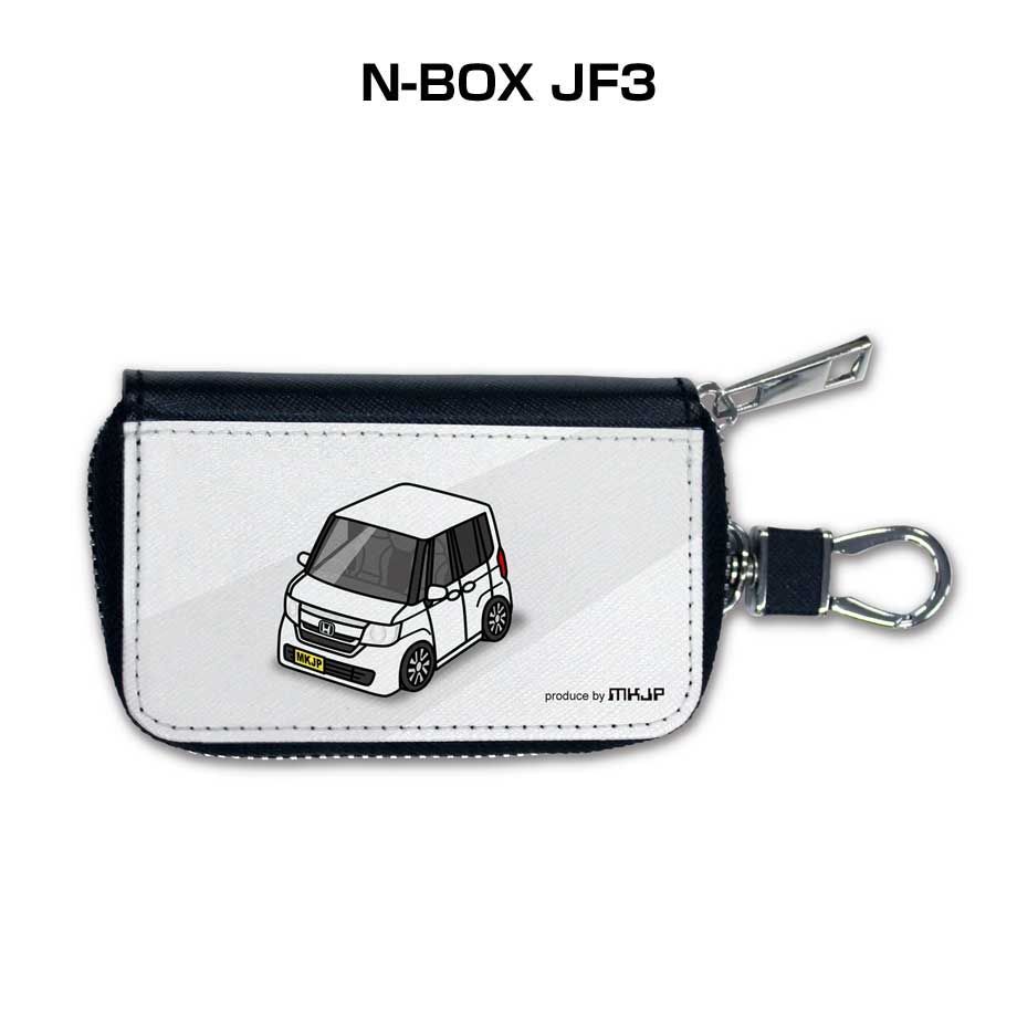 ホンダ N-BOX JF3】車 スマートキーケース PUレザー 6連キーフック