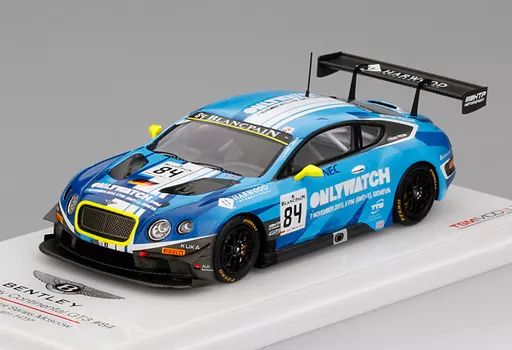 中古】ミニカー 1/43 ベントレー コンチネンタル GT3 ブランパンGT