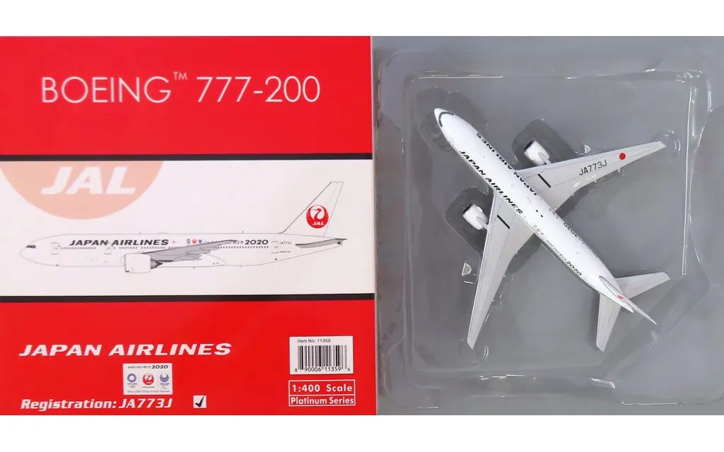 777-200 JAL Airlines Japan Boeing Phoenix Flight 1:400 1⁄200 777