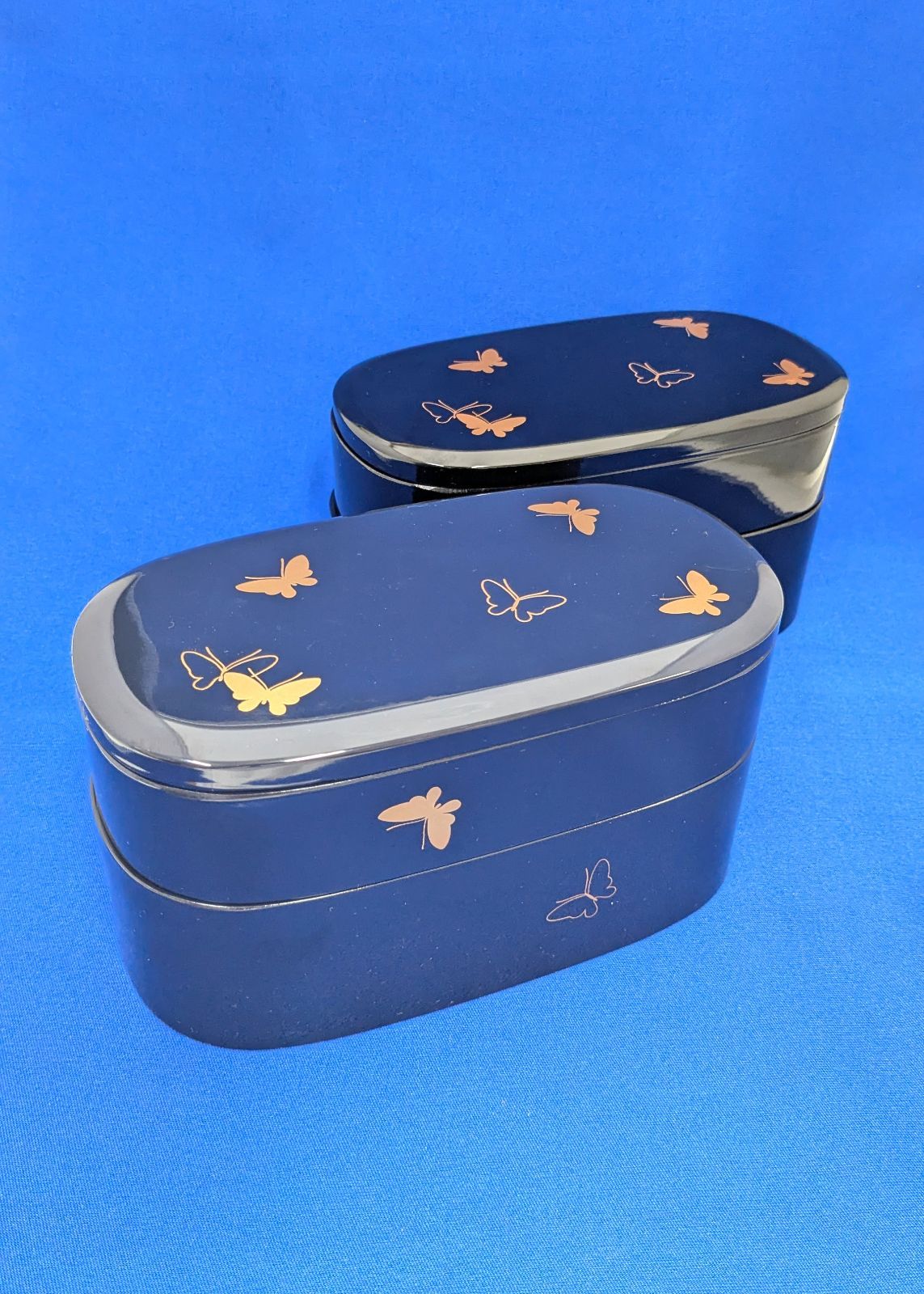 新品・未使用【HANAE MORI】しっきシック(漆器) 二段式ランチボックス