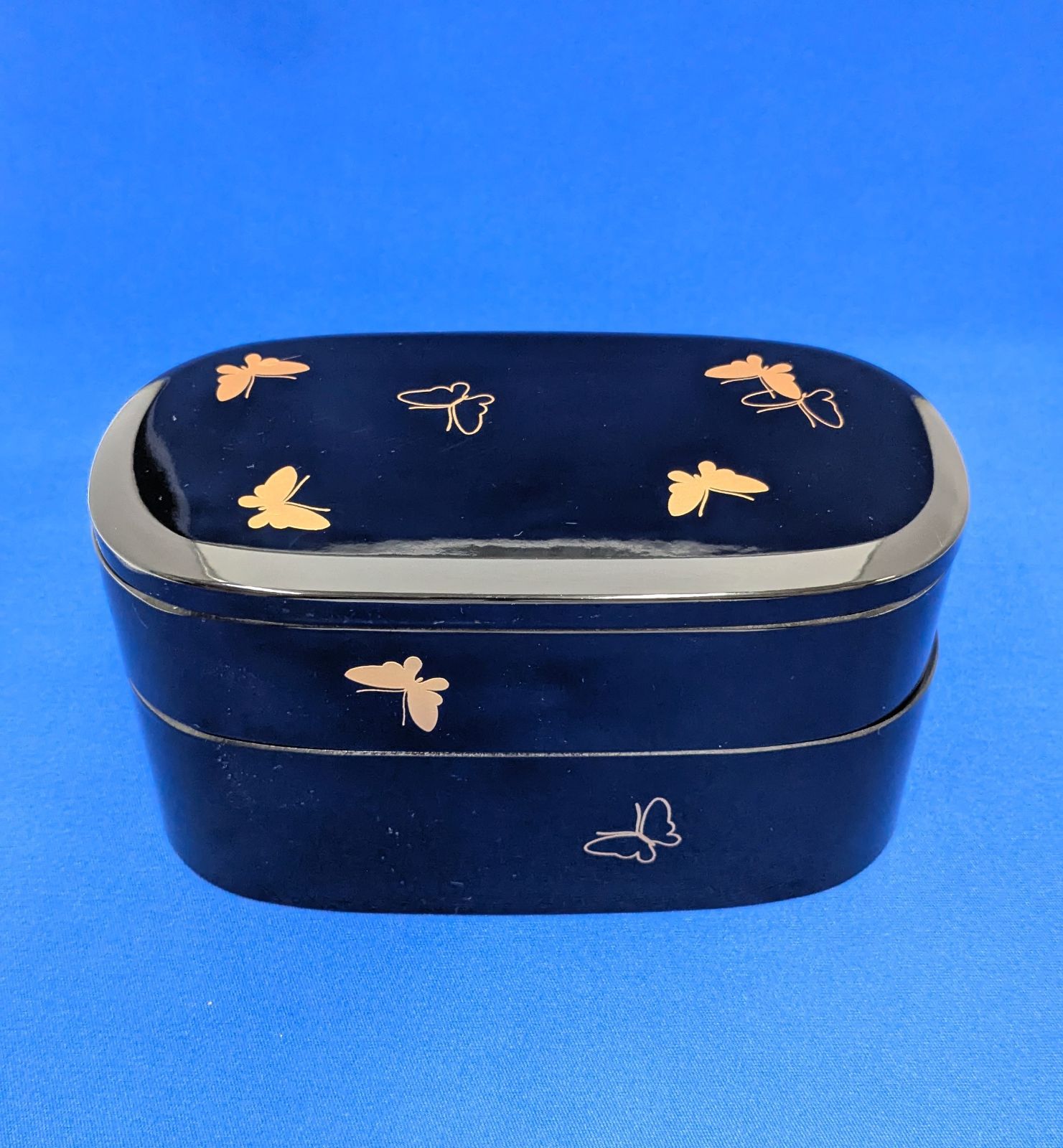 新品・未使用【HANAE MORI】しっきシック(漆器) 二段式ランチボックス