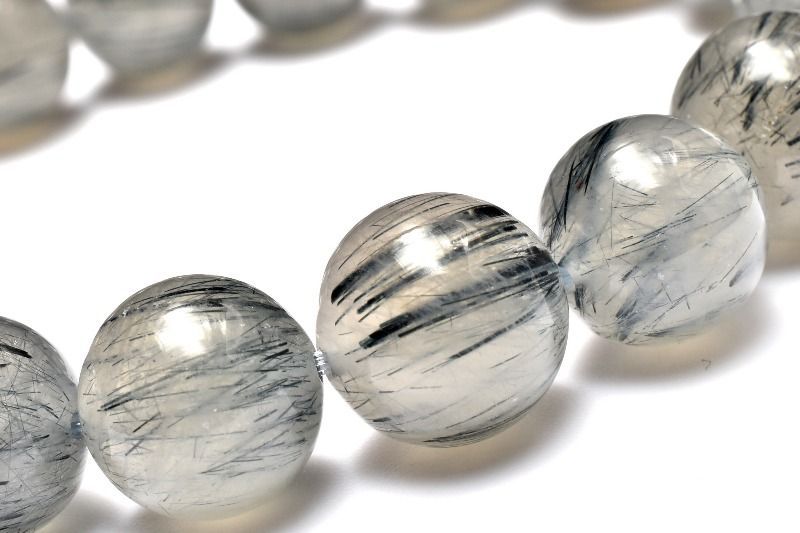 1点物藍針ゆらめく ブルールチルクォーツ ブレスレット 11.5mm 11mm
