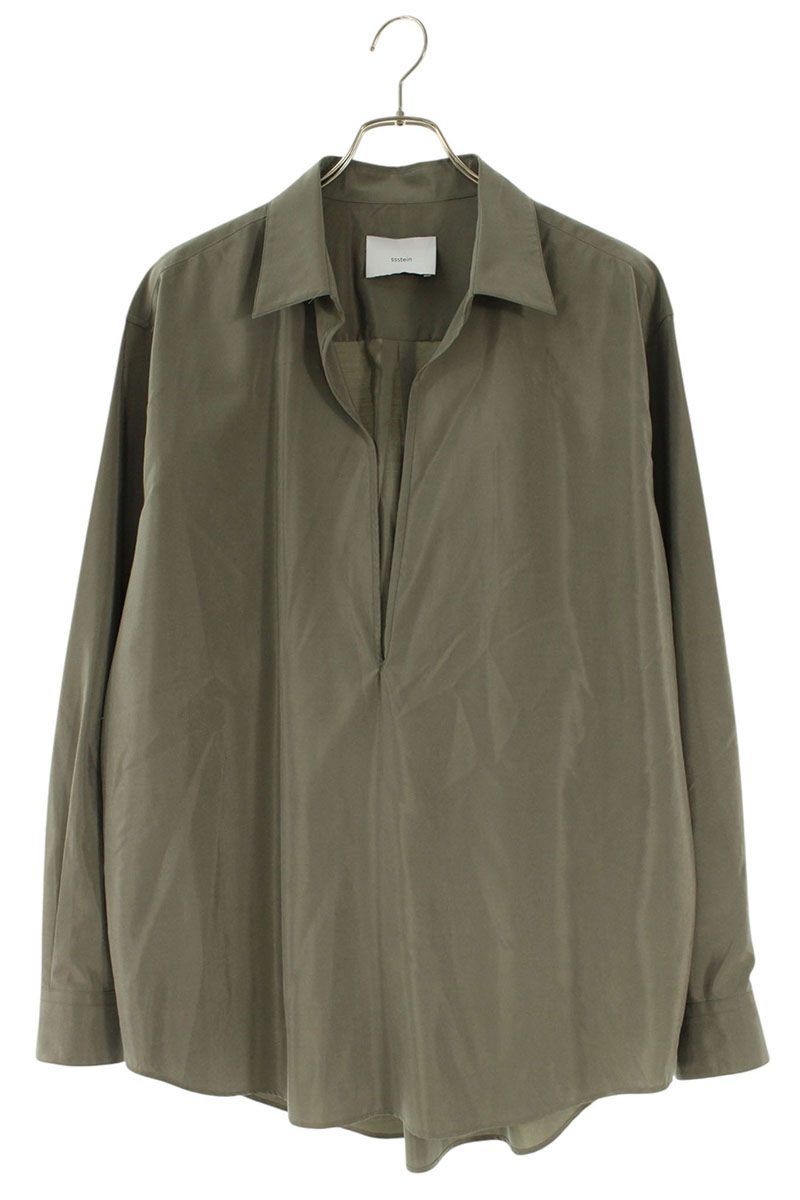 シュタイン  25AW  ST.1275 シルクナイロンオーバースキッパー長袖シャツ メンズ S シュタイン 25AW ST.1275 シルクナイロンオーバースキッパー長袖シャツ