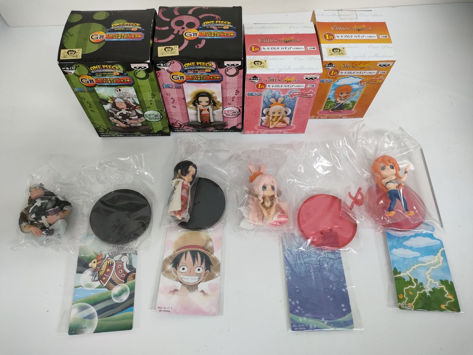 ワンピースフィギュア未開封品１０箱セット 一番くじ ワンピース フィギュア 4点セット 中身未開封 ナミ
