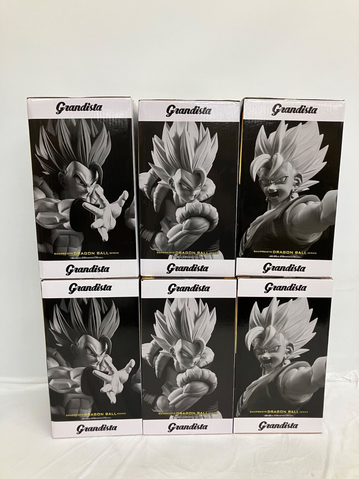未開封 ドラゴンボール Grandista ベジット ゴジータ II 3種6個セット