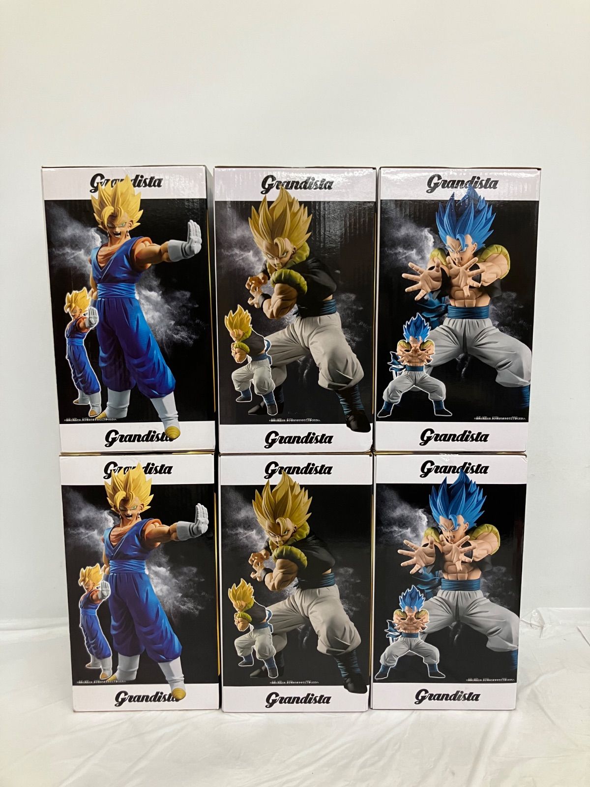 未開封 ドラゴンボール Grandista ベジット ゴジータ II 3種6個セット
