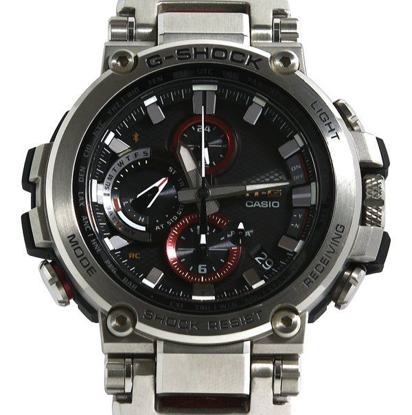 箱保付 美品 CASIO カシオ G-SHOCK MT-G MTG-B1000D-1AJF Bluetooth搭載 電波ソーラー メンズ