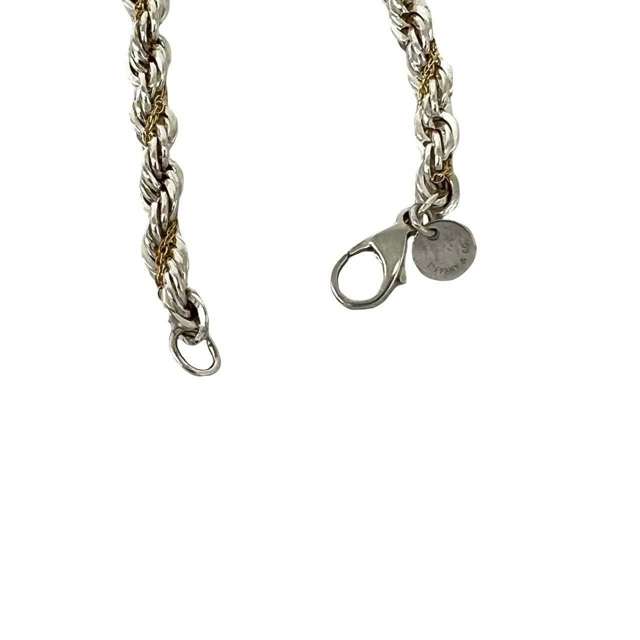 極 美品 TIFFANY&Co. ティファニー ツイスト チェーン ネックレス