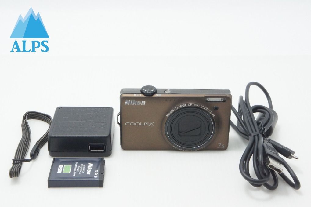 Good Nikon Nikon COOLPIX S6000 Compact Digital Camera Brown 260626f