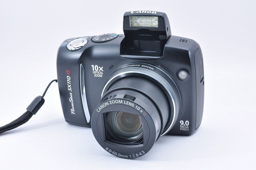 2ヶ月保証付き】Canon PowerShot SX110 IS デジタルカメラ 光学10倍