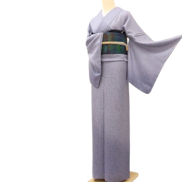 百華❀Y5194◇新品 仕付け糸付き 夏着物 紋紗 唐花 暈し 一つ紋 正絹