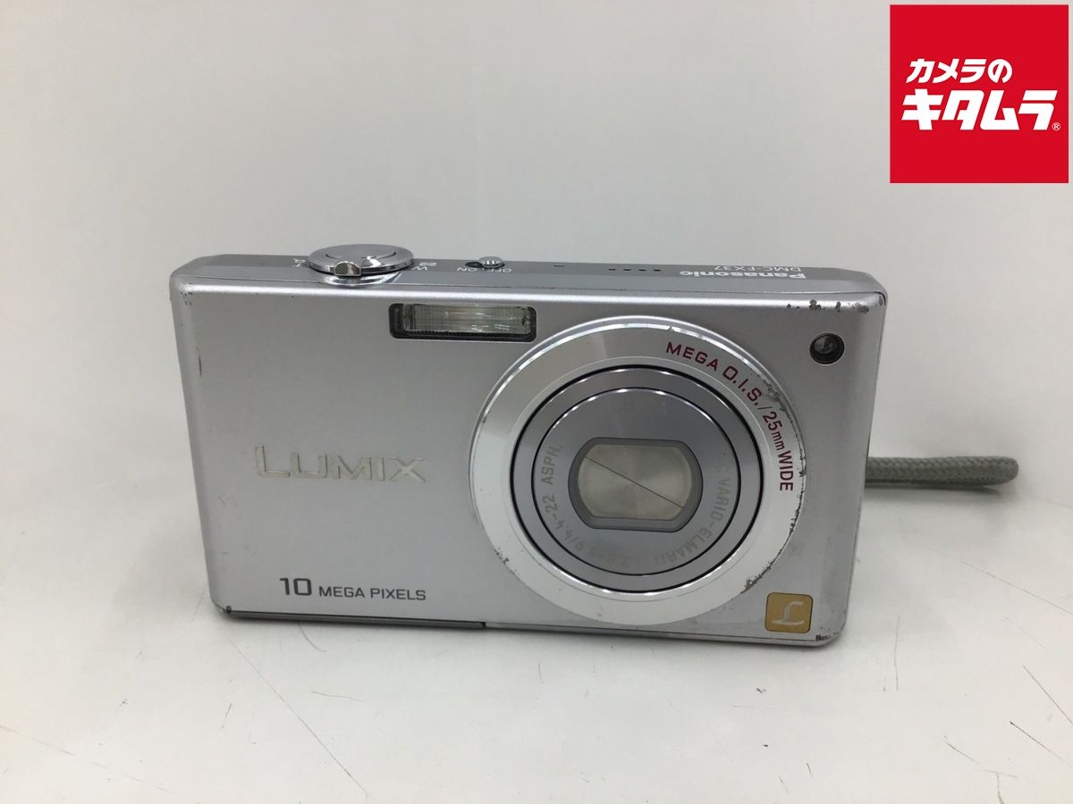 中古】 【難あり品】 パナソニック LUMIX DMC-FX37-S プレシャス