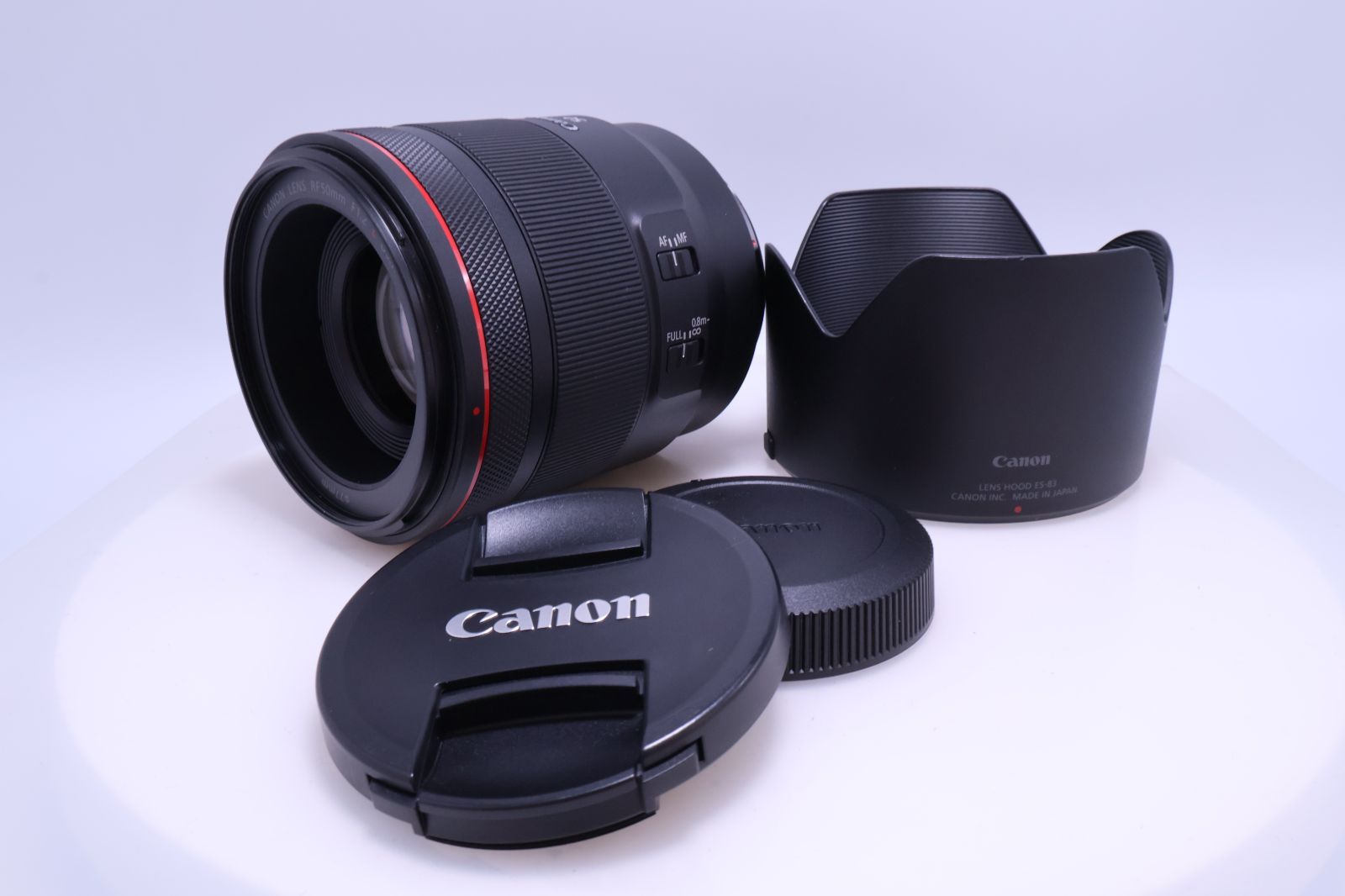 【極美品】Canon RF50mm F1.2 L USM 単焦点標準レンズ EOSR対応 RF5012LU
