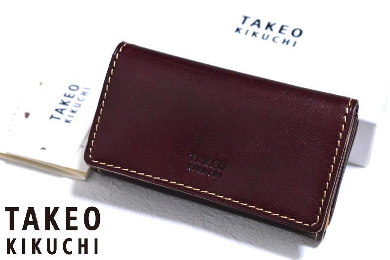 定価1万1000円】新品 タケオキクチ【エリア】小銭入れ兼用 キーケース