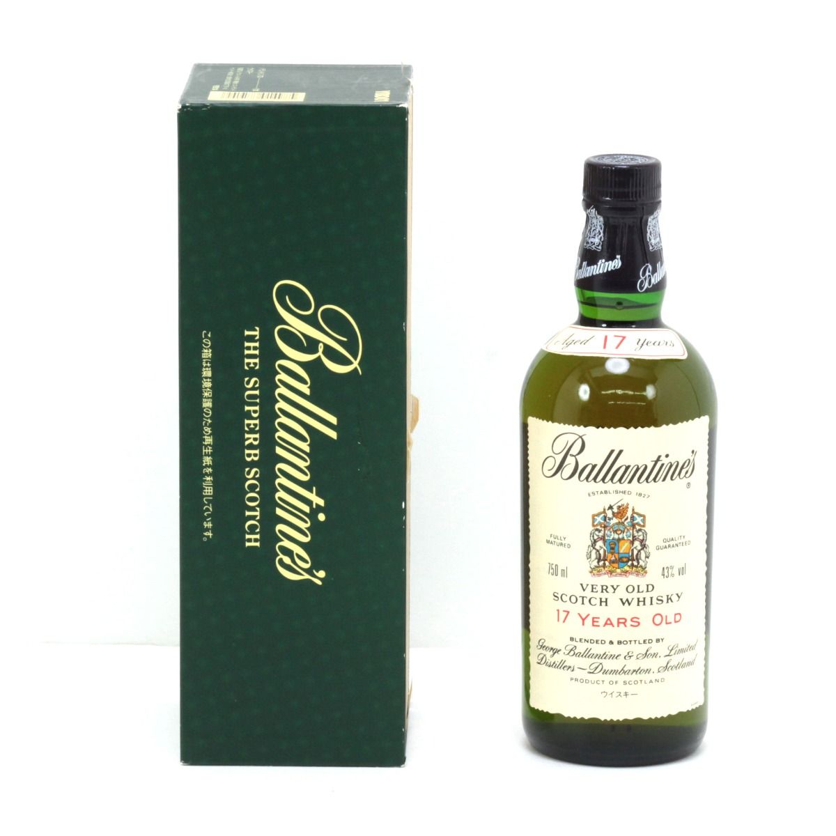 Ballantine's バランタイン スコッチウイスキー 17年 750ml 43度 旧