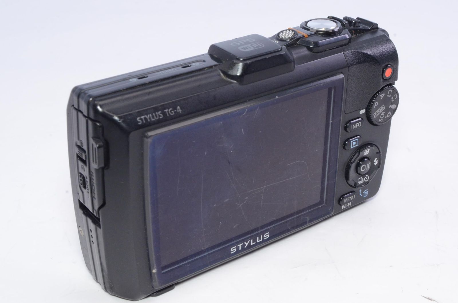 OLYMPUS STYLUS TG-4 Tough ブラック 防水タフネスコンデジ 現状品