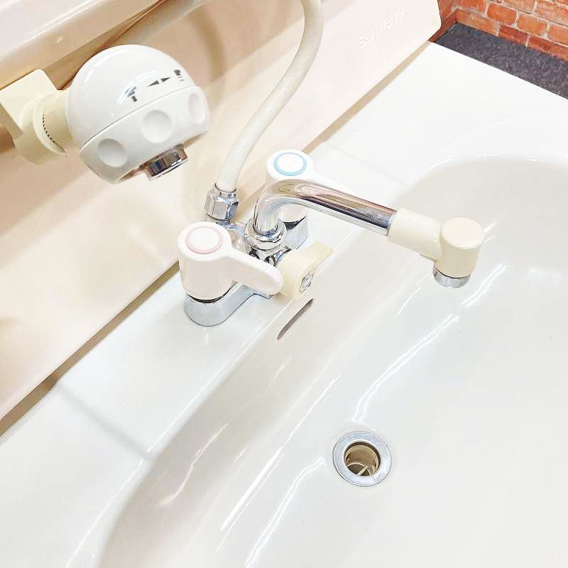 中古品】【訳あり】 サンウェーブ工業 陶器製 手洗台 洗面化粧台 「幅