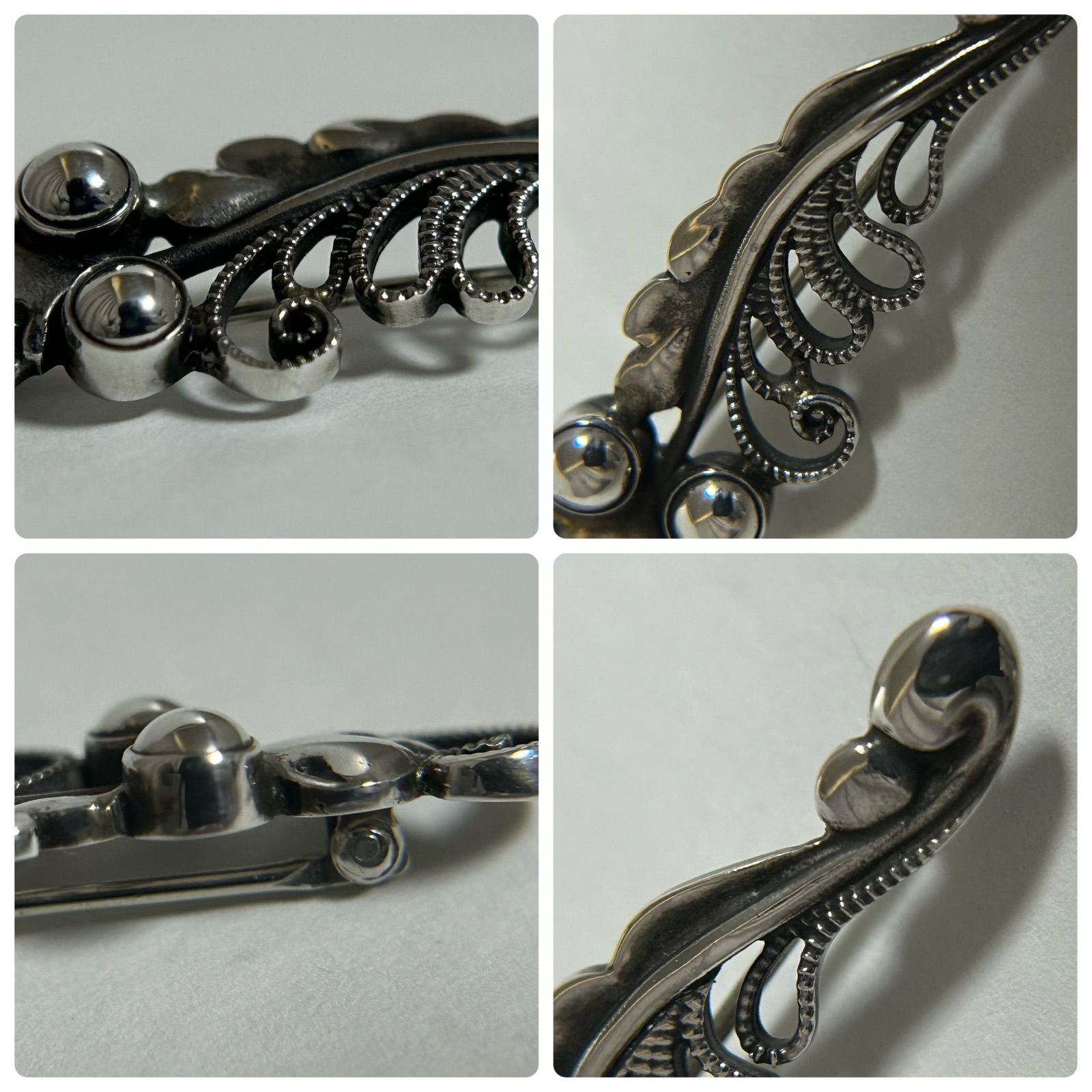 ジョージジェンセン ブローチ 184 AG925 ヴィンテージ Georg Jensen